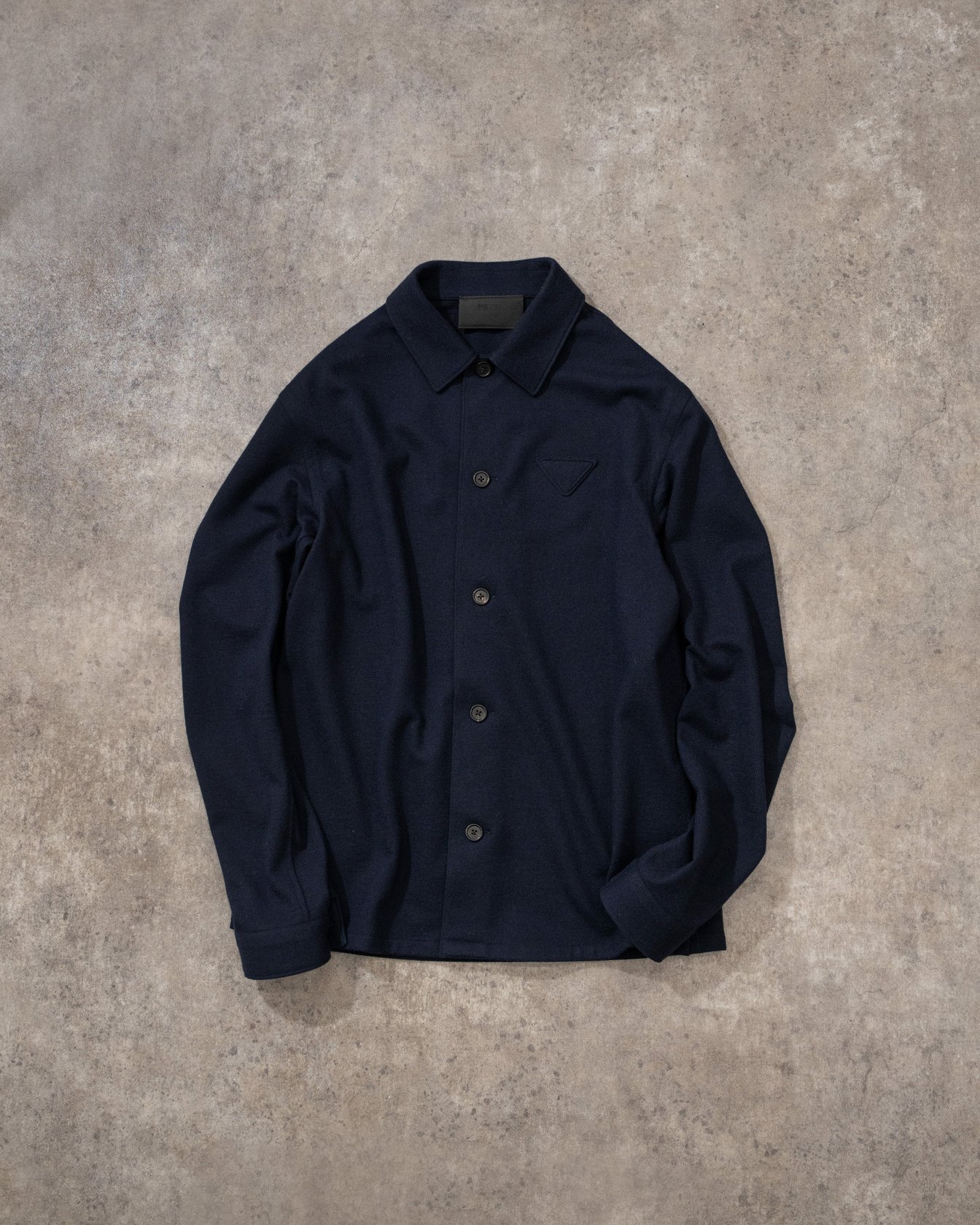 プラダ ウールブレンド シャツ