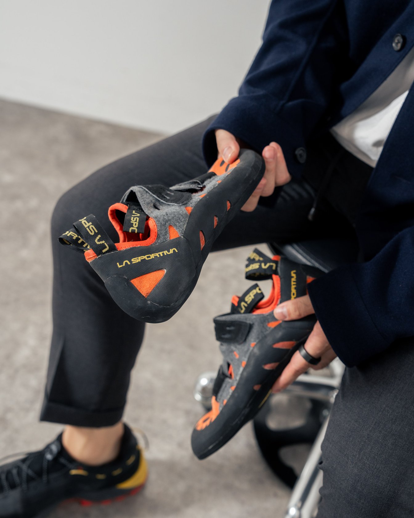 ボルダリング用シューズ 「タランチュラ」買い直して3足目