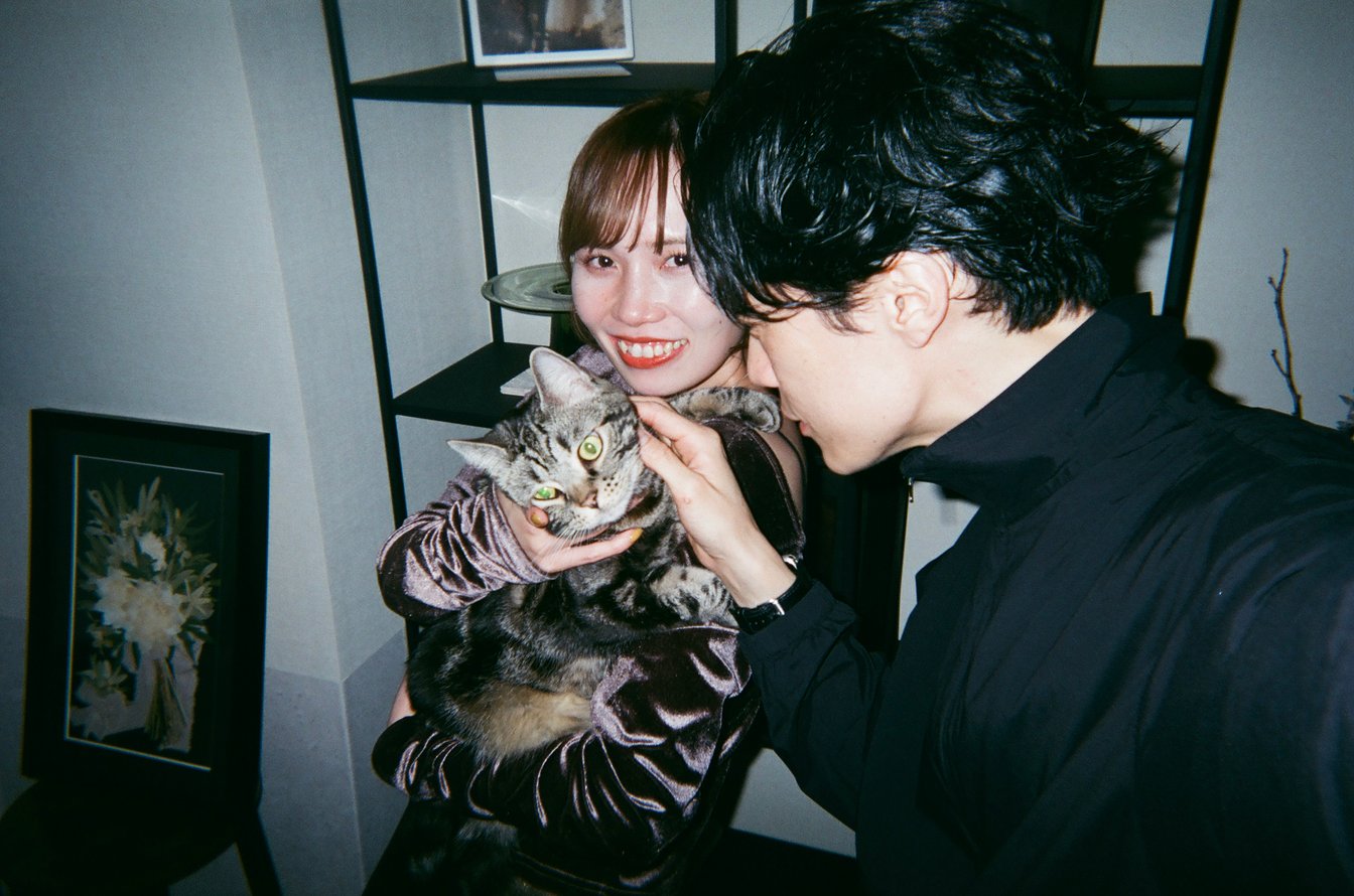 夫婦と猫