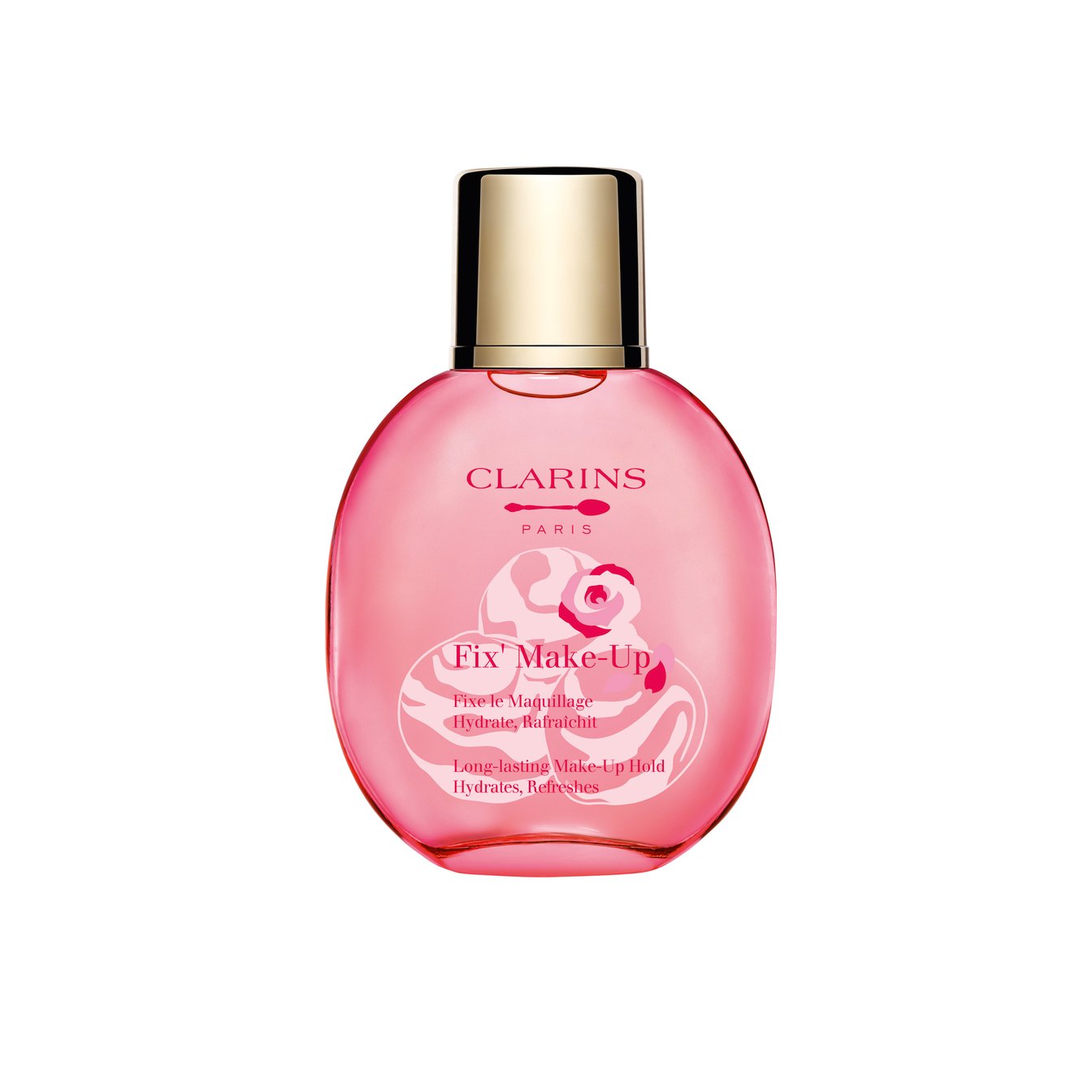 ピンクのボトルのミスト化粧水