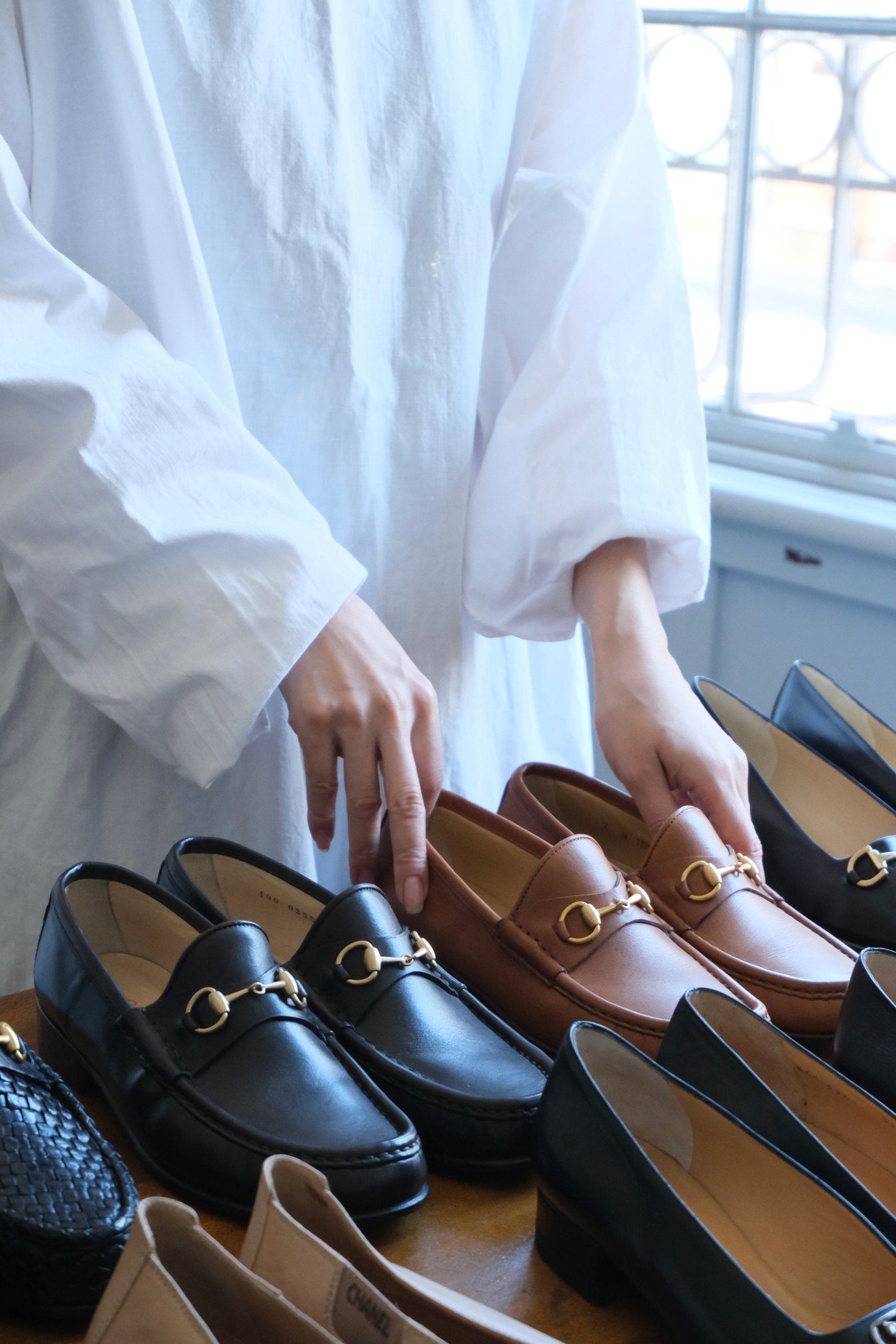 GUCCI Vintage Bit Loafers