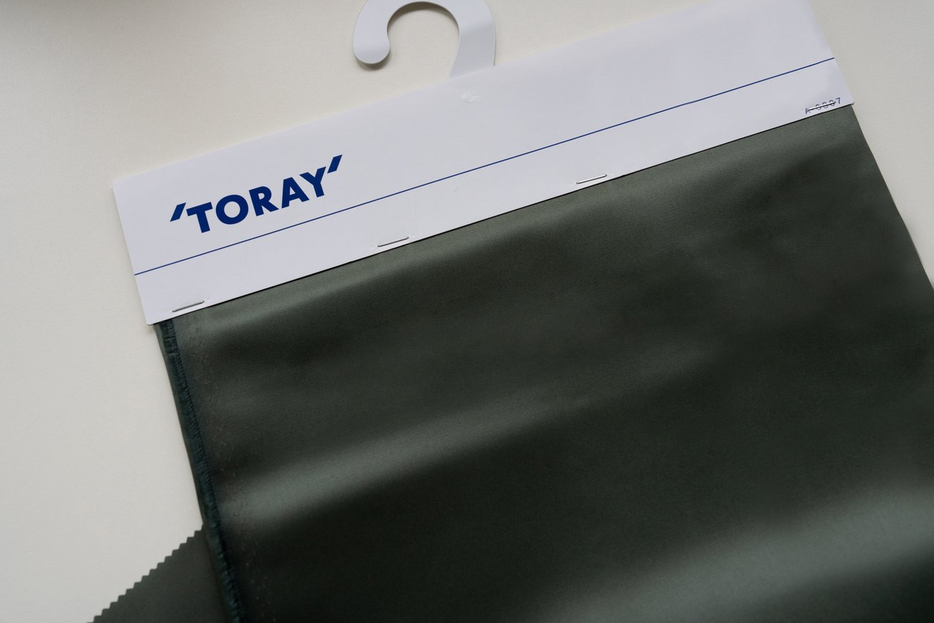 新タンカーの生地見本