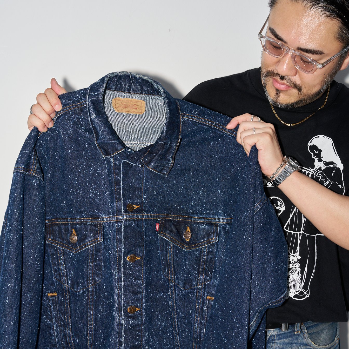 リーバイス ギャラクティックウォッシュデニムジャケット