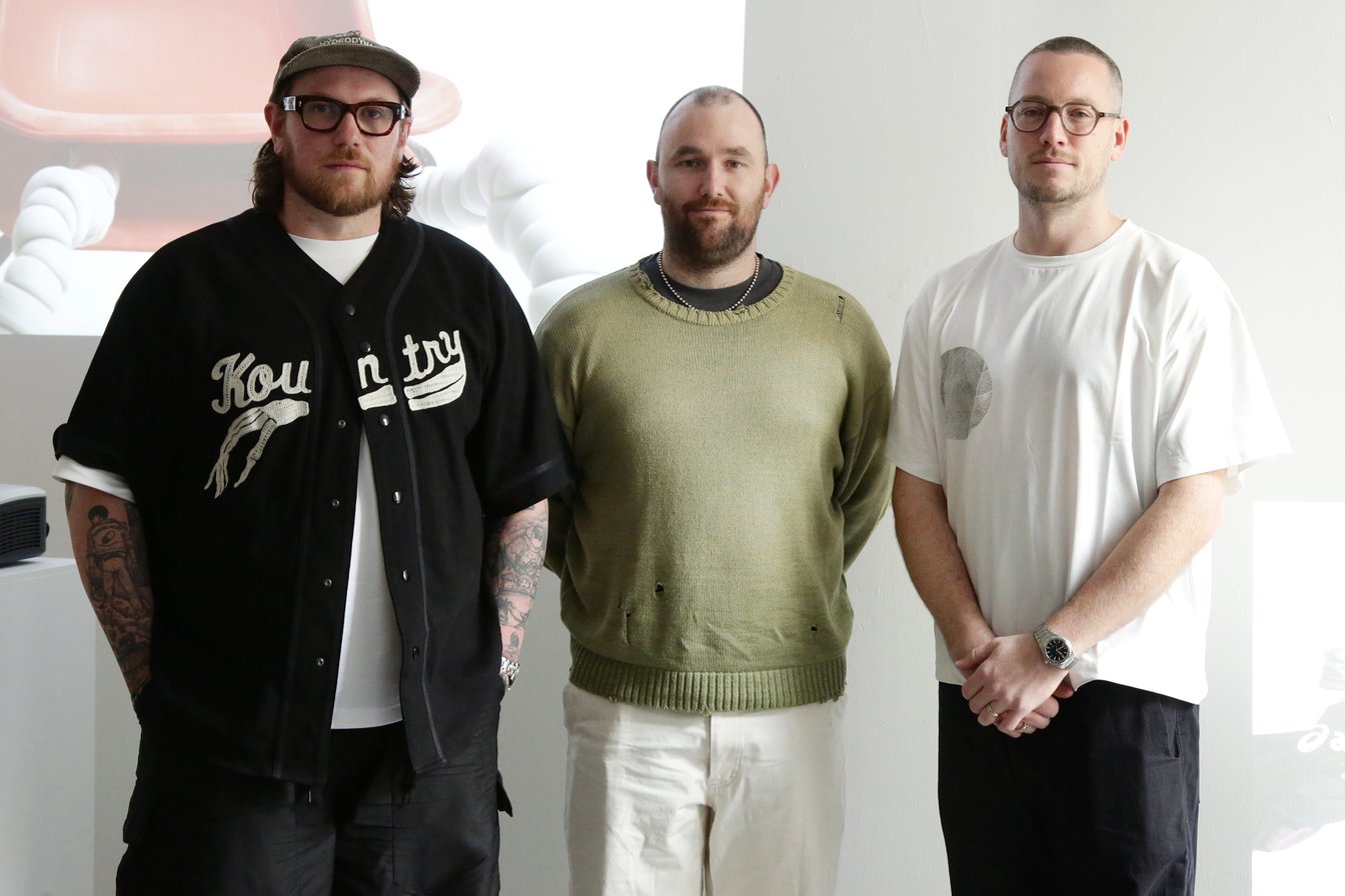 セレクトショップ「UP THER」のジェイソン・パパローラス(Jason Paparoulas)、ブレンダン・ミッチェル(Brendan Mitchell)、ジェイムス・バレット(James Barrett)