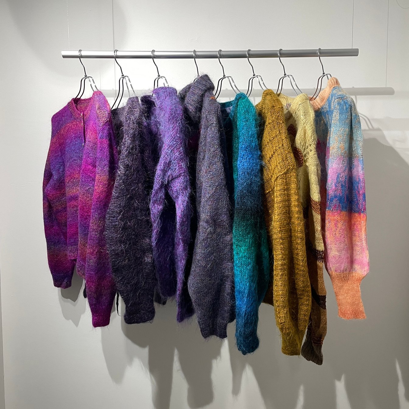  Import Vintage Mohair Shaggy Knit