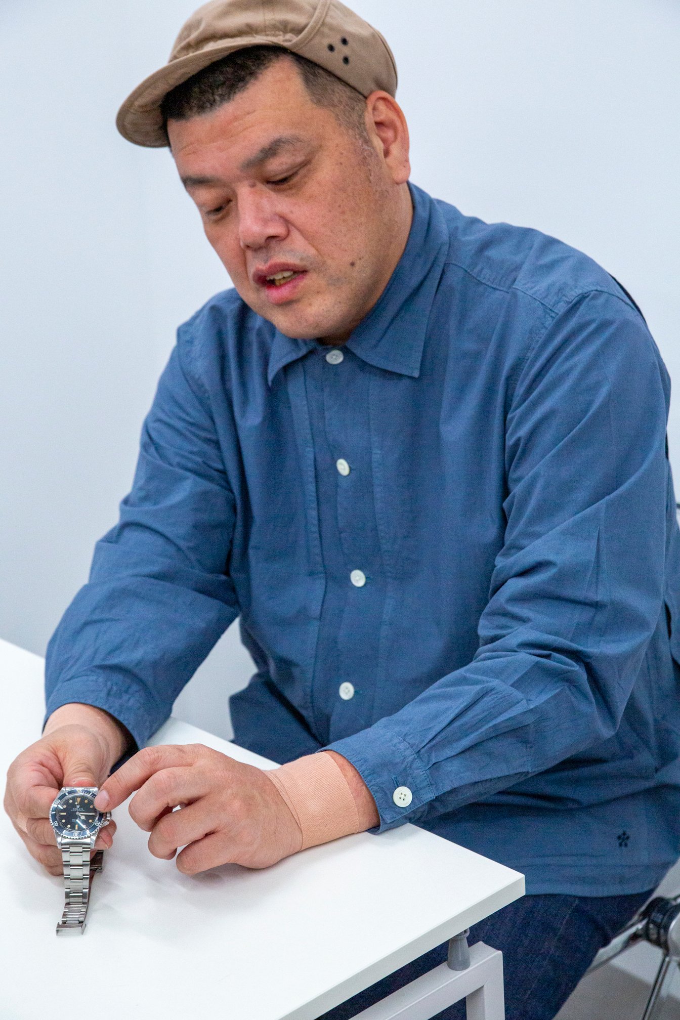 ロレックスのサブマリーナーを持つ野性爆弾 くっきー!