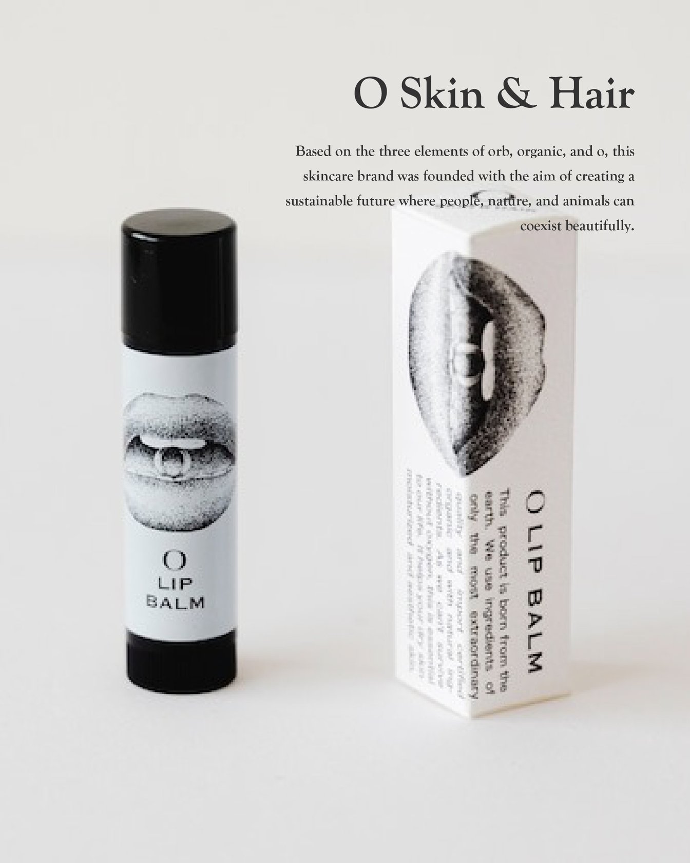 オー・スキン&ヘアのリップバーム
