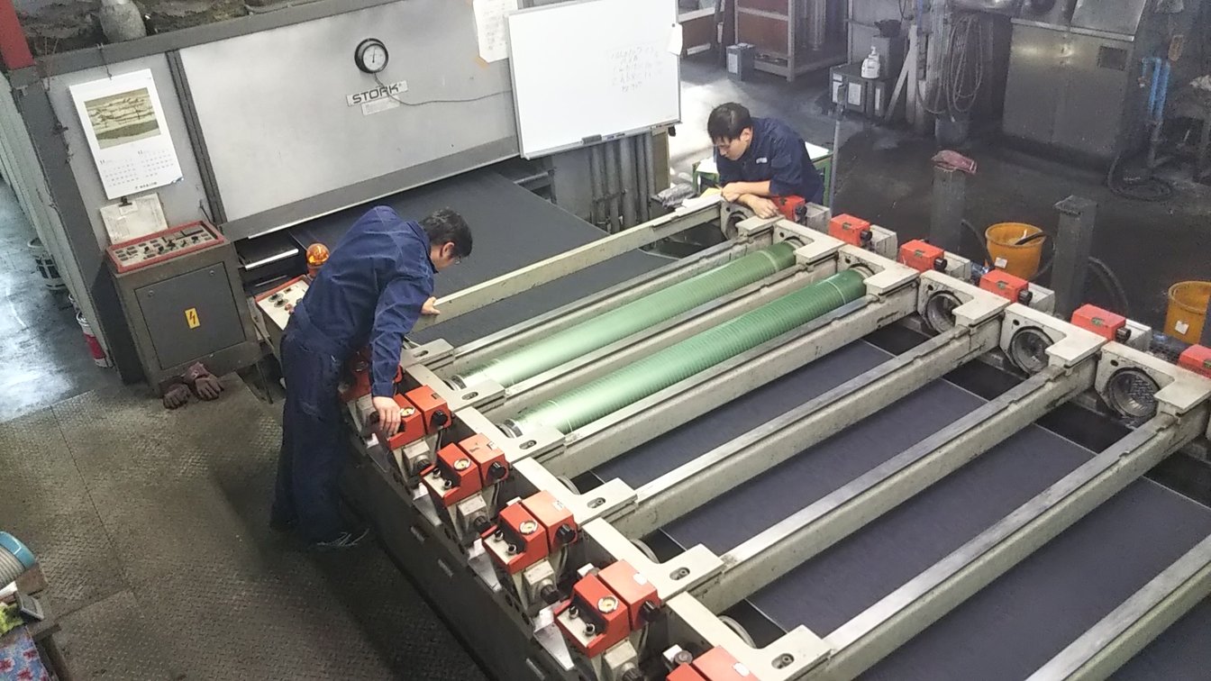 「抜染」の様子