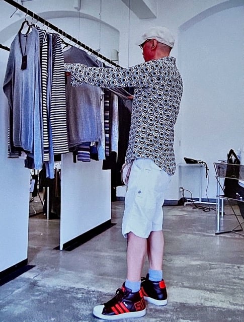 2005年、買付先のイタリアにて