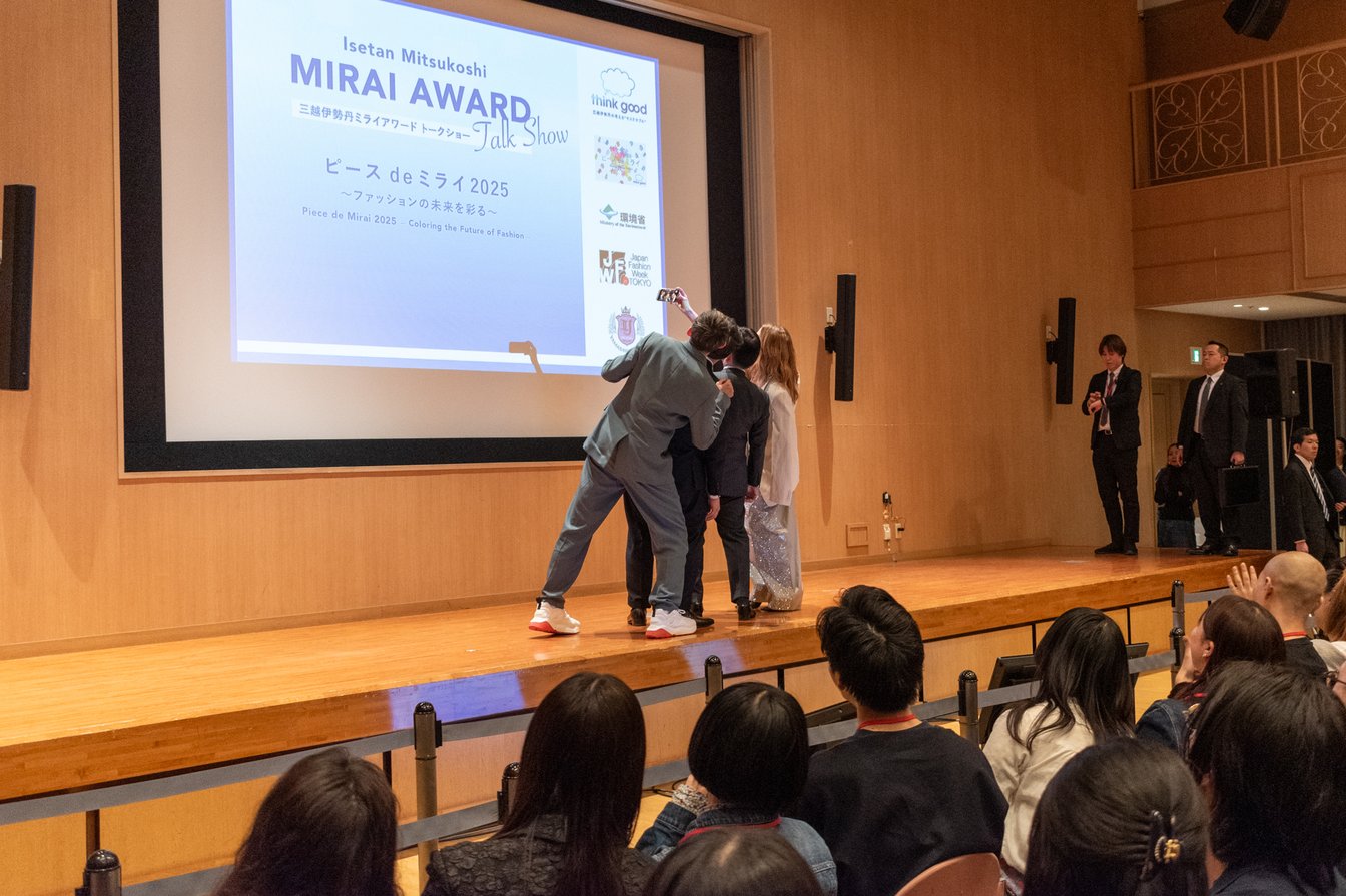 「三越伊勢丹ミライアワード 〜ファッションの未来を彩る〜」トークショー登壇者
