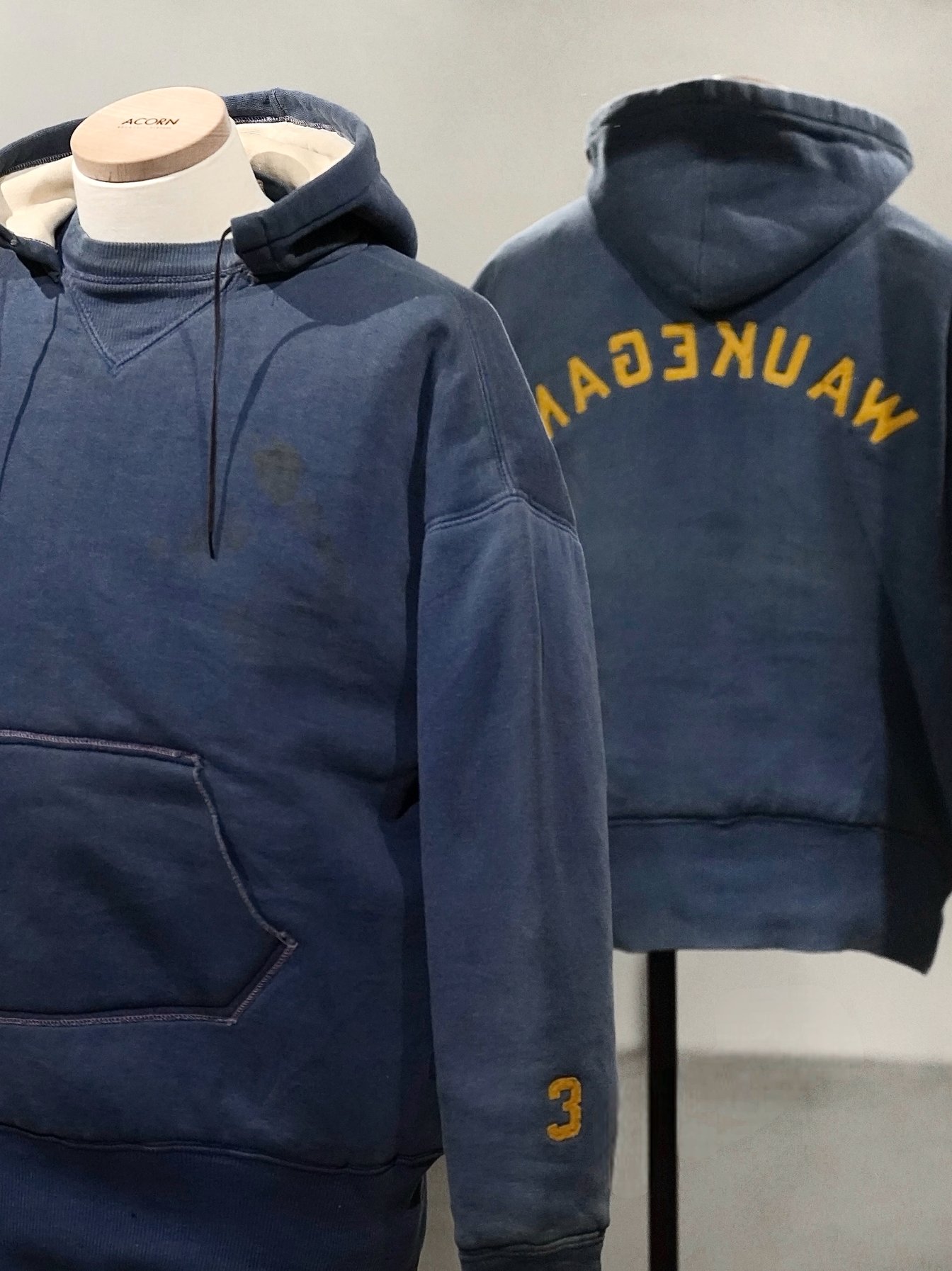 30-40S AFTER HOODY WITH FELT PATCH