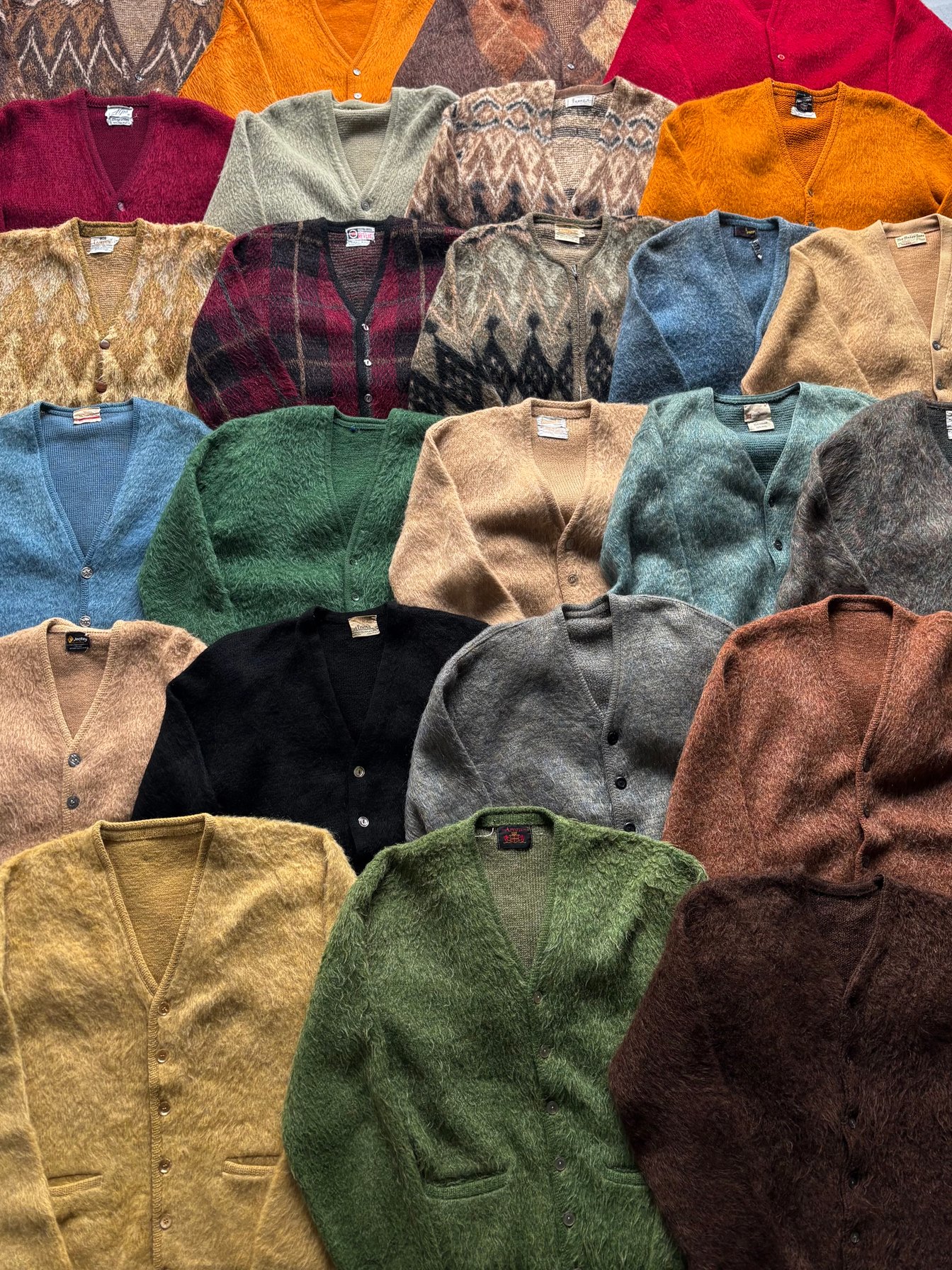 1960s Vintage Mohair Cardigan