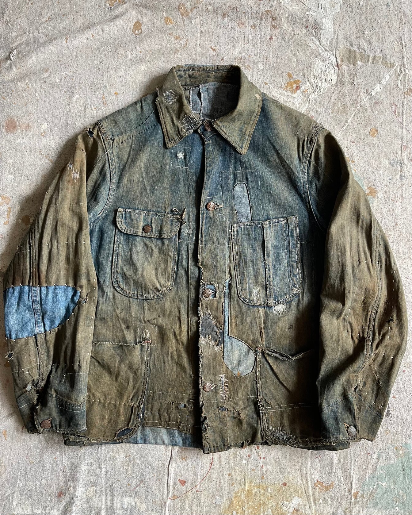 1940s Chore Jacket "distreseed"