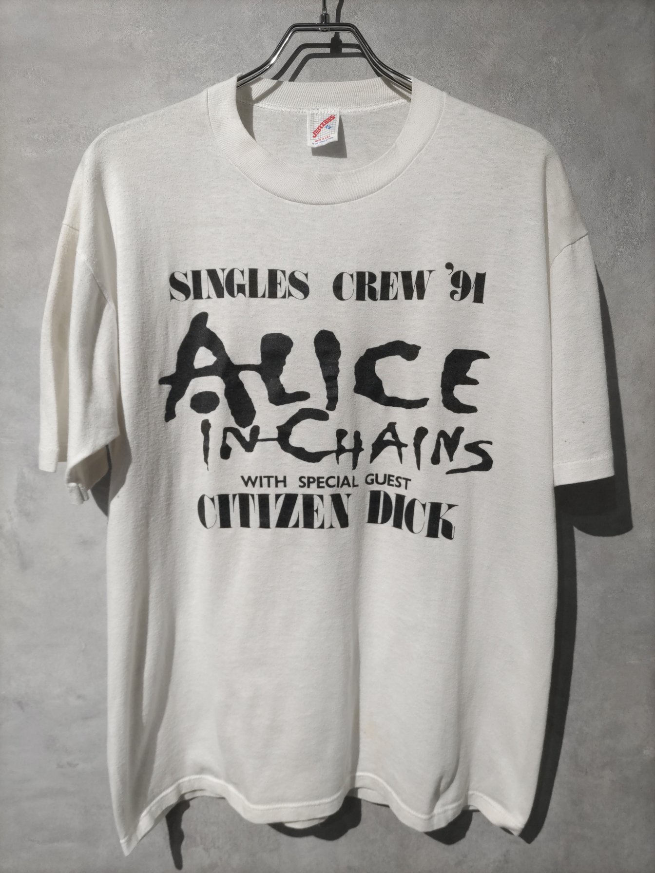 1992年公開映画「SINGLES」撮影クルー用Tシャツ