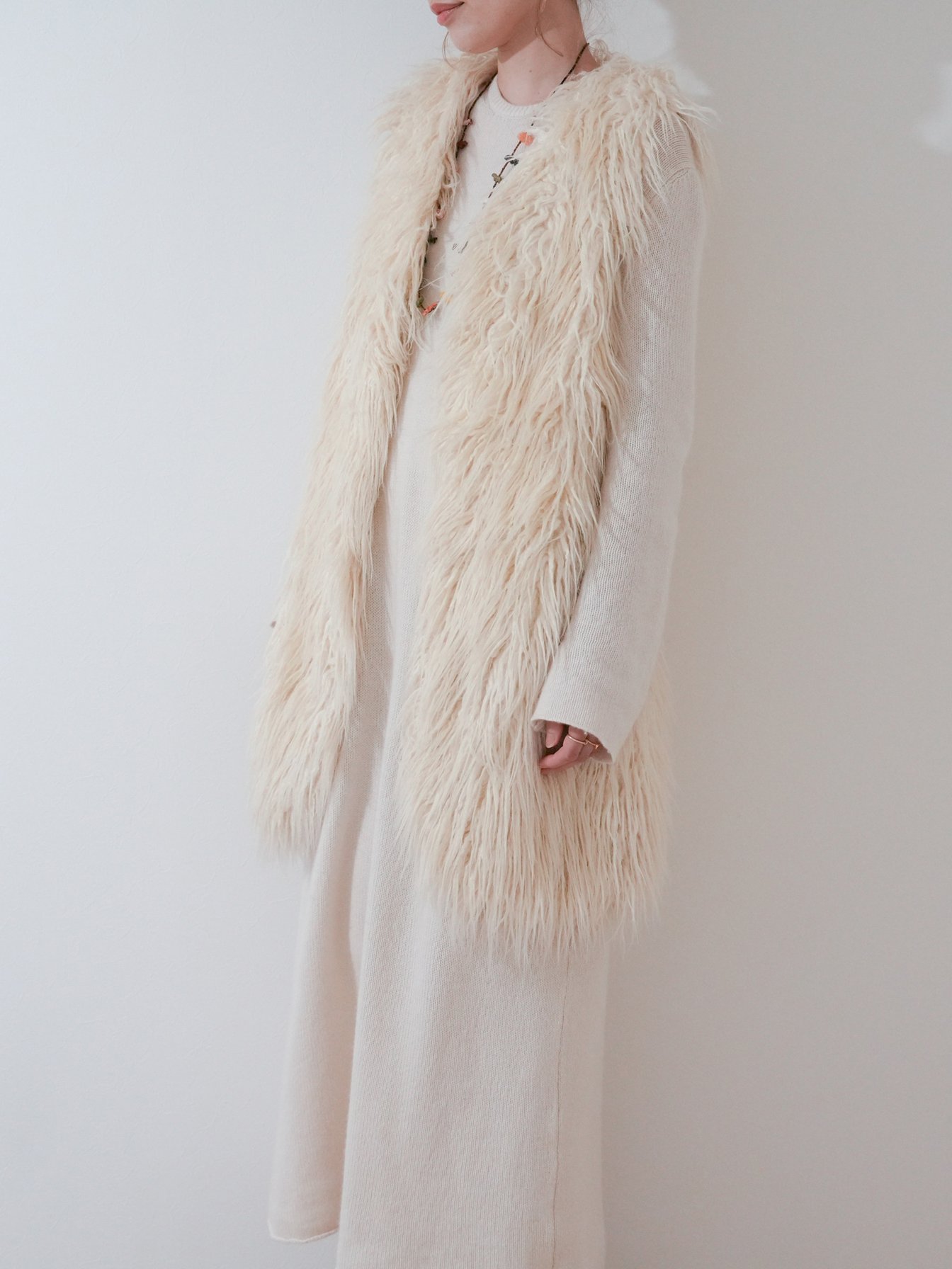 80s Fur Vest