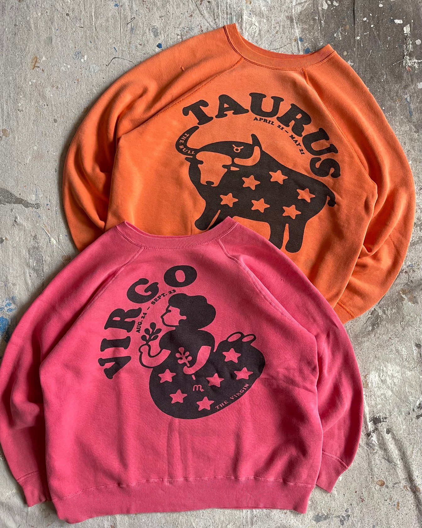 1960s SUPRUCE sweatshirts "zodiac"