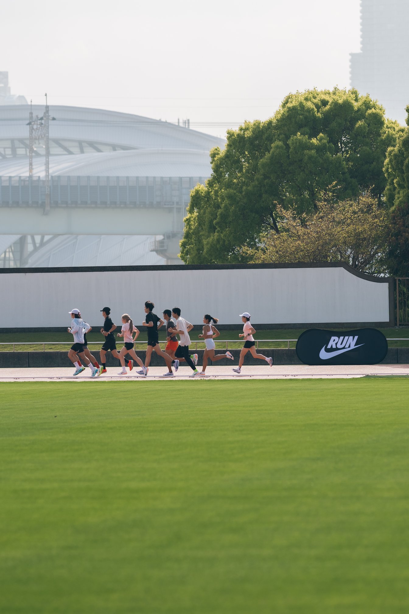 ランニングの様子