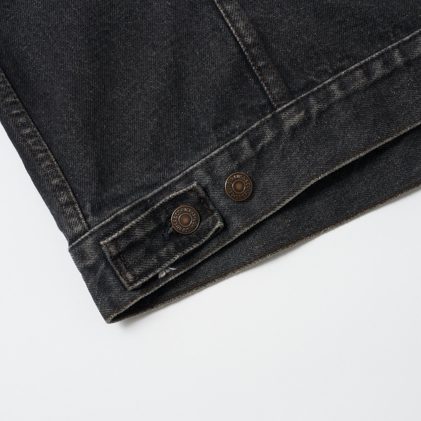 Levi's 先染め　ストライプ　ブラック　デニム 先染めStripe】80's Levi's 501 Black Denim Pant | 下北沢