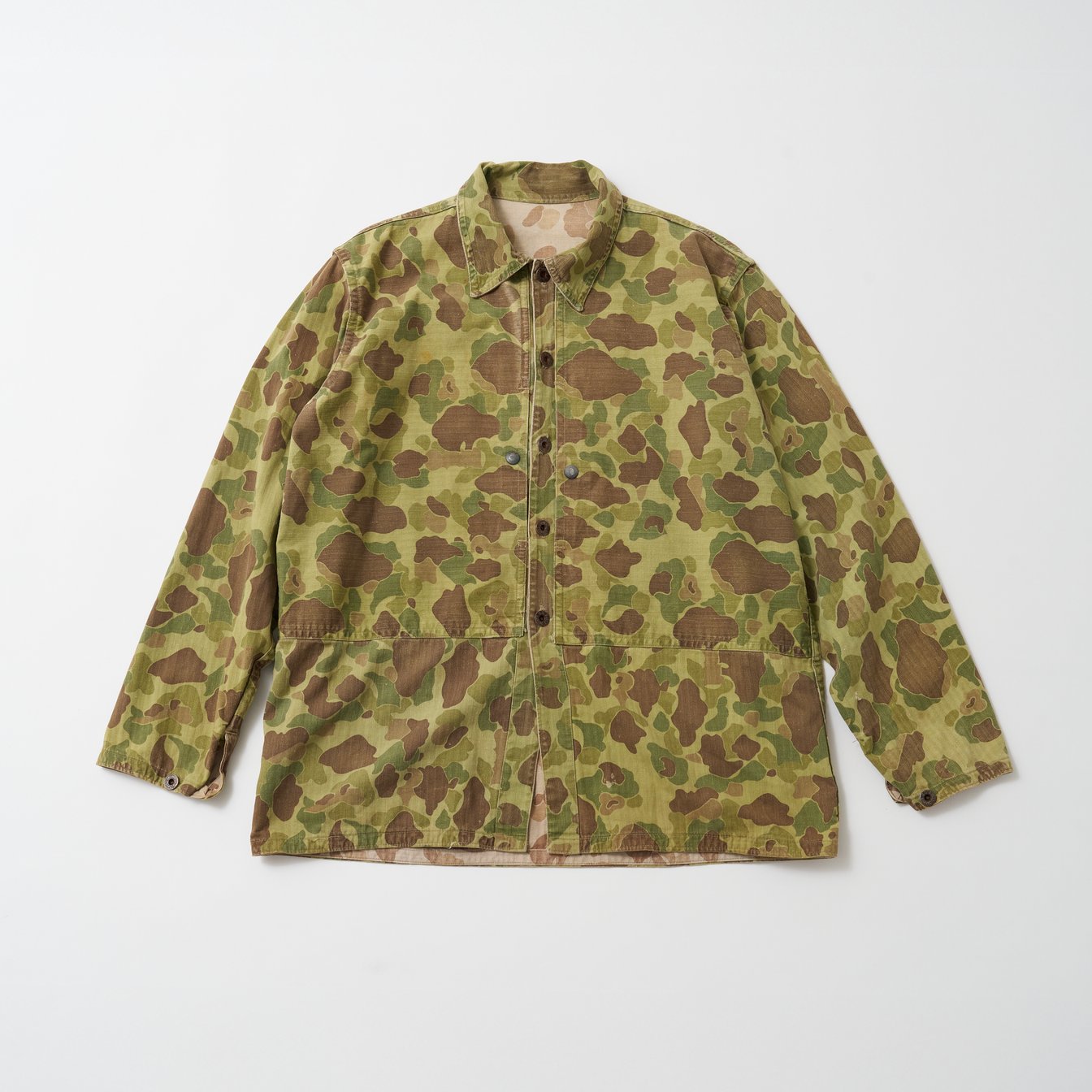 希少80's Columbia ダックハンターカモ　ナイロンジャケット　山田蓮 80s〜90s コロンビア ダックハンターカモ OMNI TECH