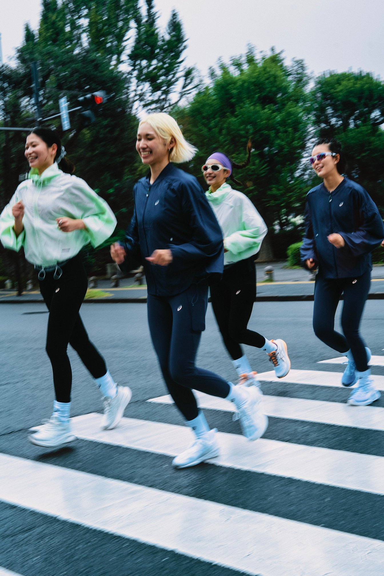 走っている様子