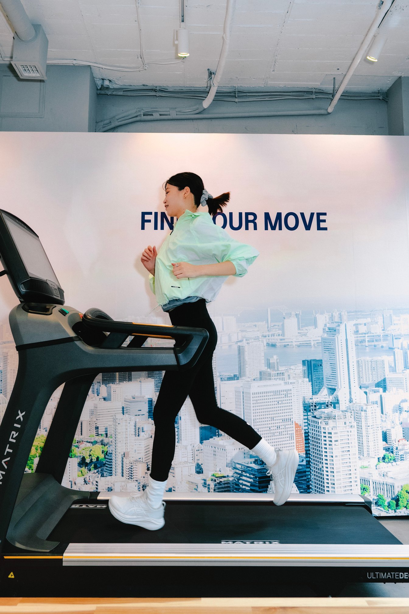 走っている様子