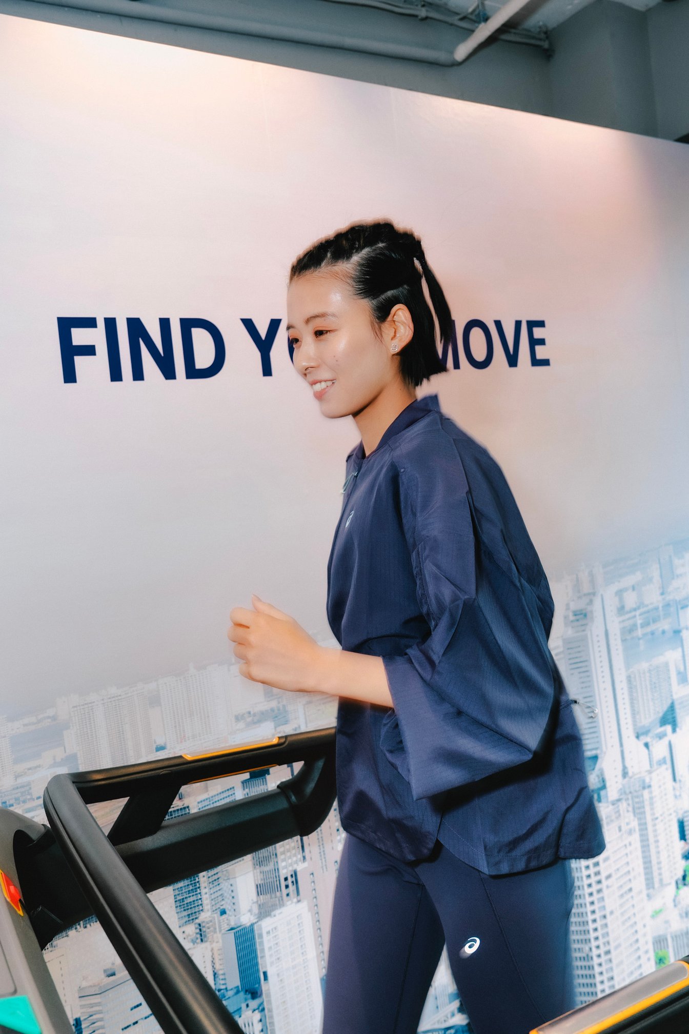 走っている様子