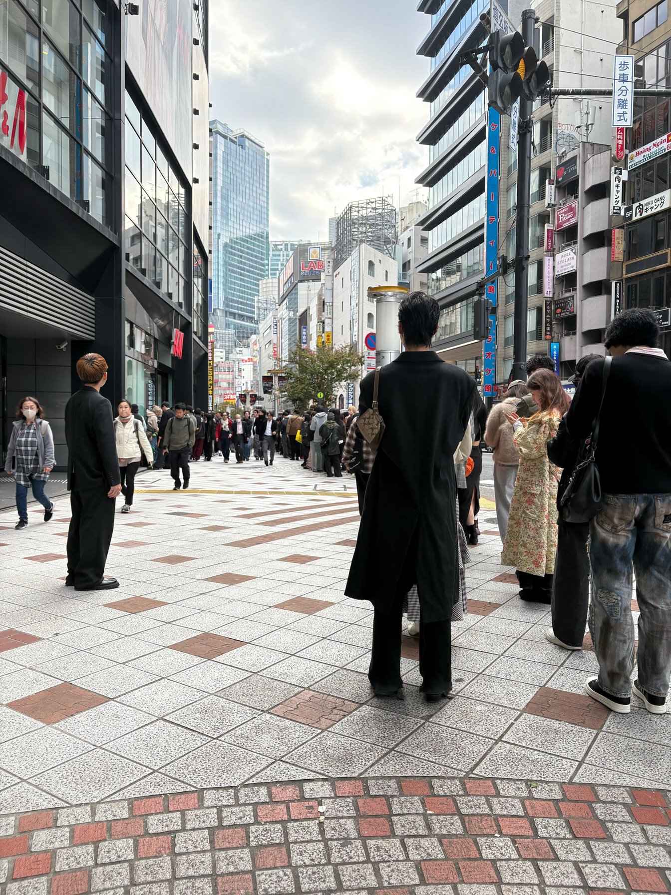 H&M渋谷店の行列