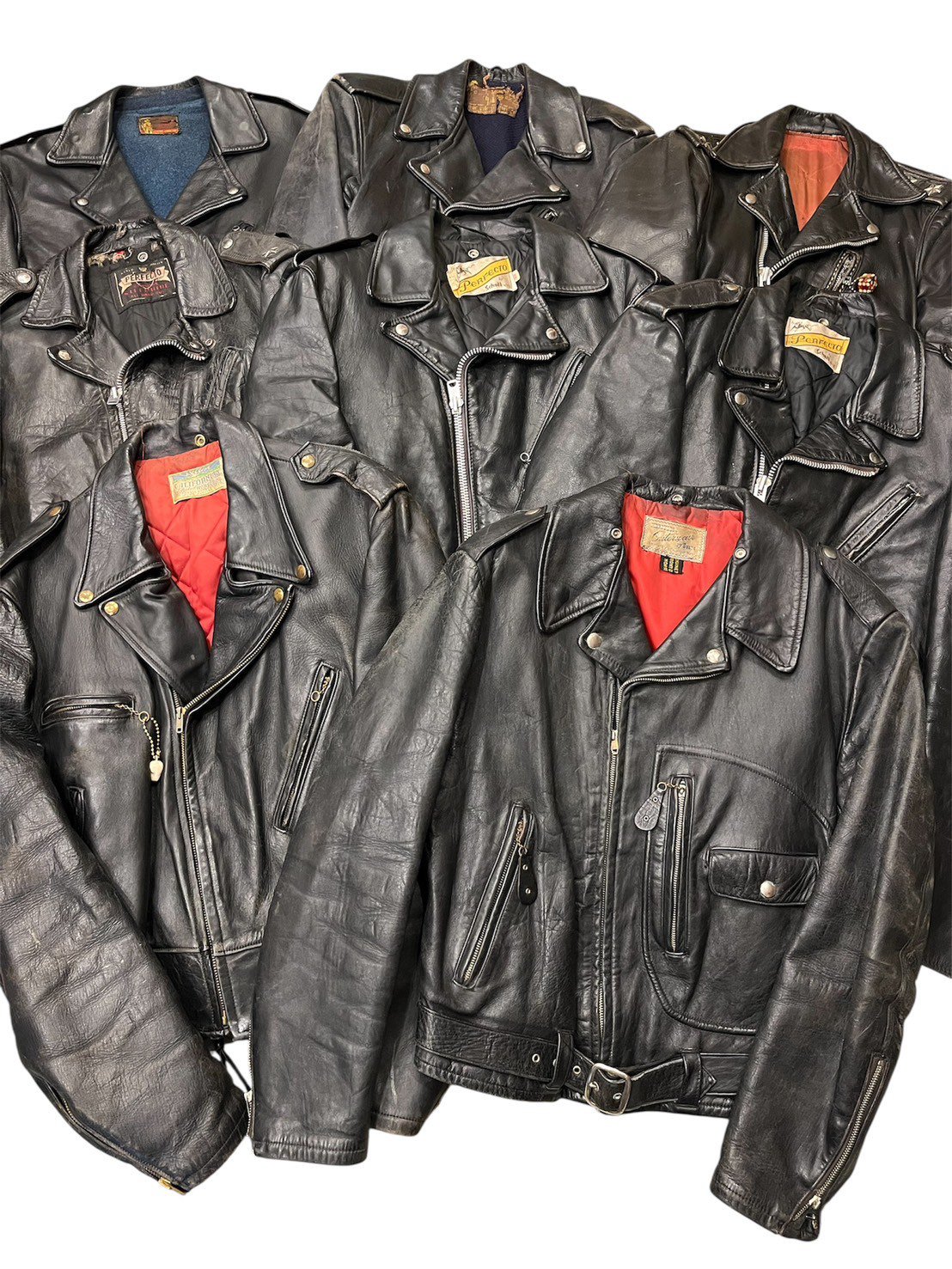 1940〜70s Motorcycle leather jacket