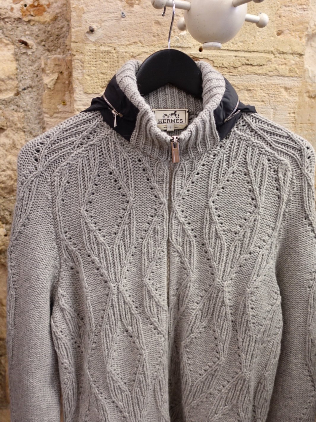 Hermès zip up jacket