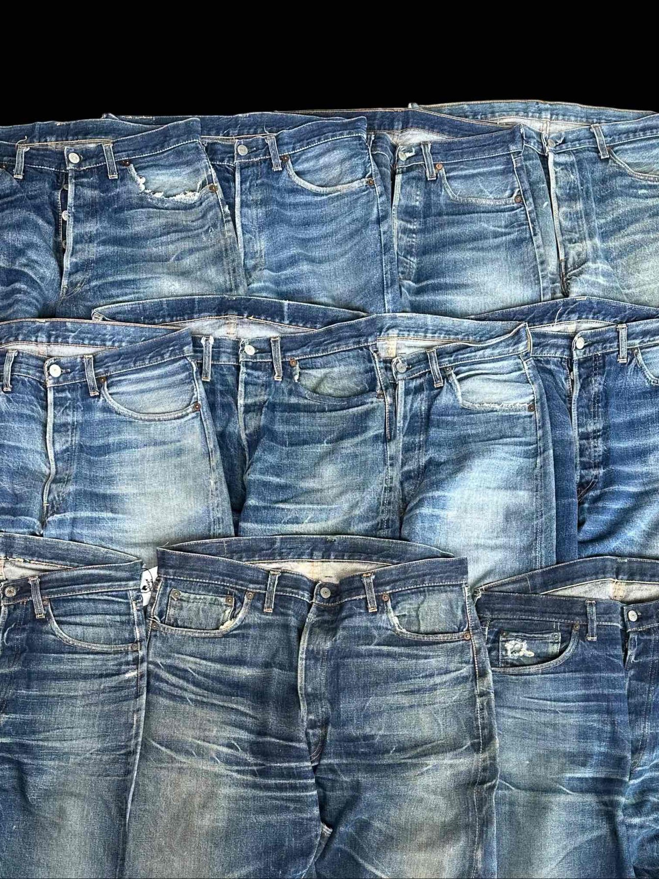 1950〜80s Levi's vintage denim "hige"