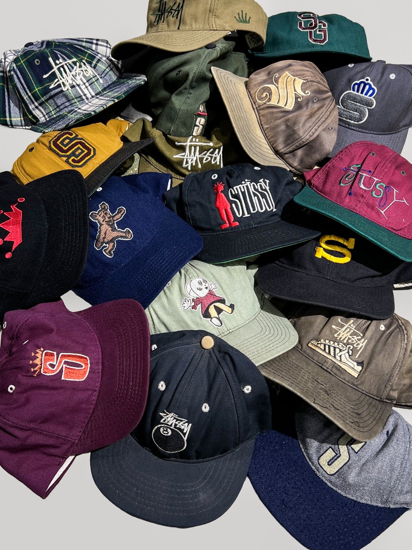1980〜90s Old Stussy caps