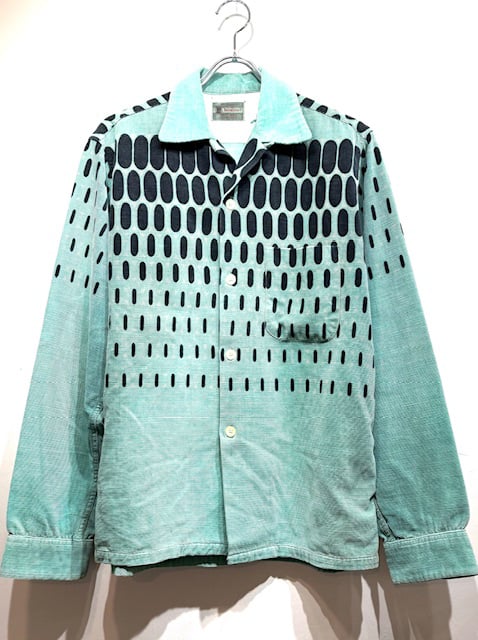 1950s Penny's & Towncraft Elvis dot printed corduroy shirts