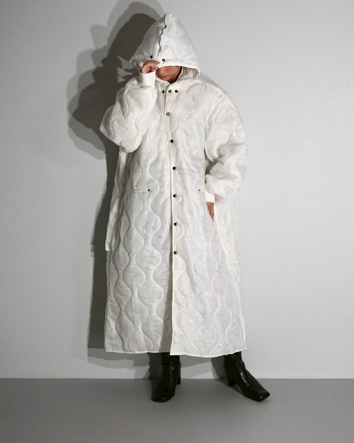 1980s US ARMY liner food inspector's smock