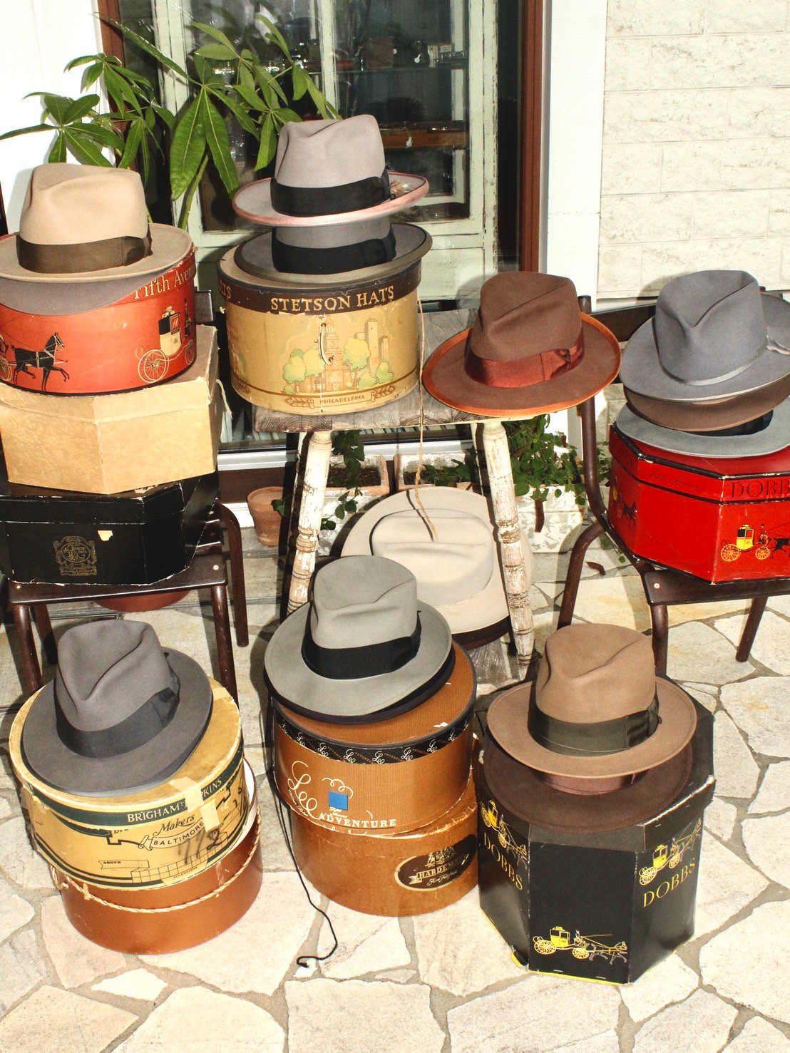 1940s~ Vintage fedora hats