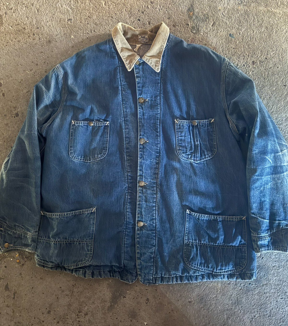 1930〜40s Lee 91-LJ denim chore coat size 50