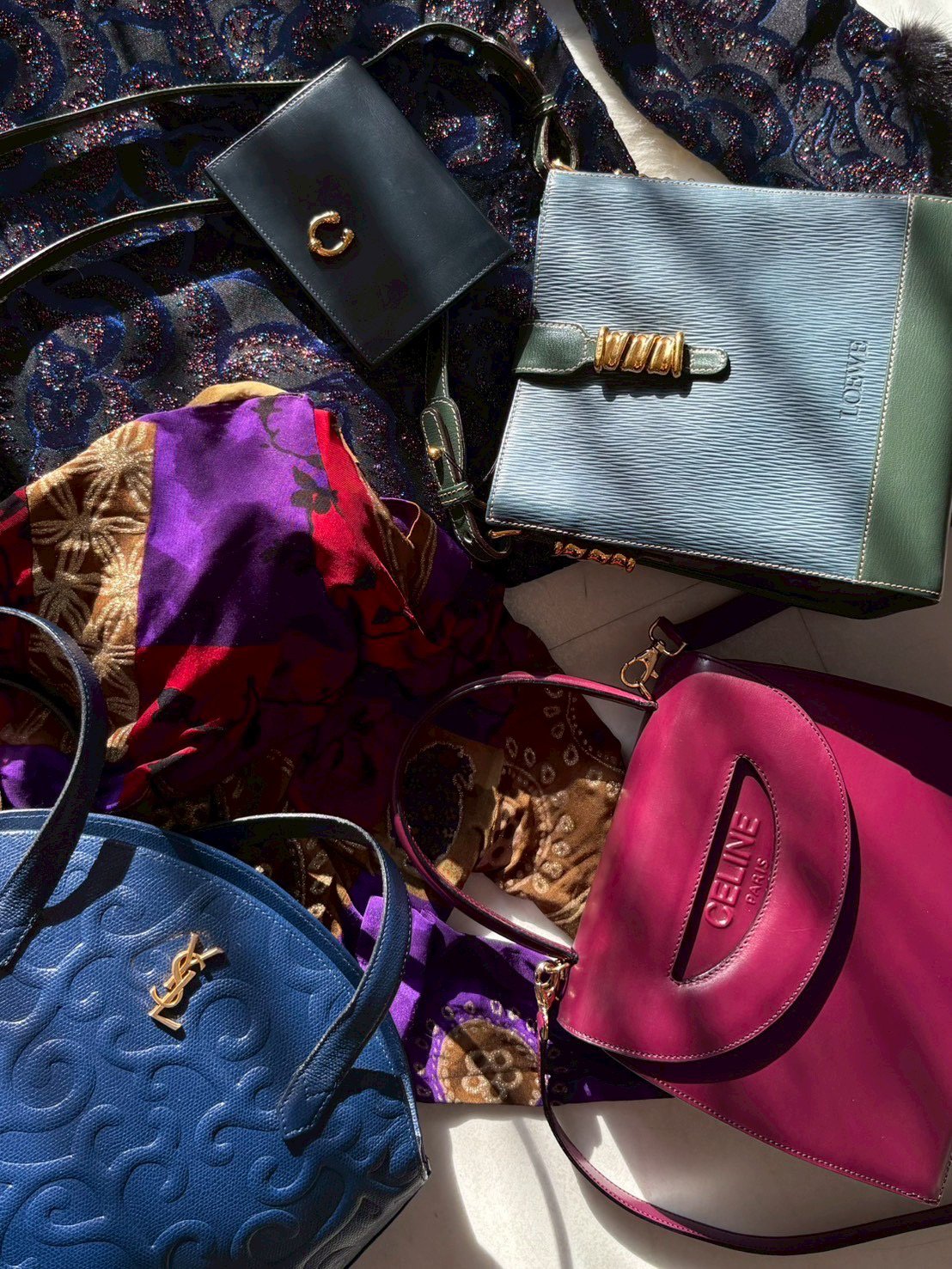 1990〜2000s Loewe,Celine,YSL,Gucci vintage bag & wallet