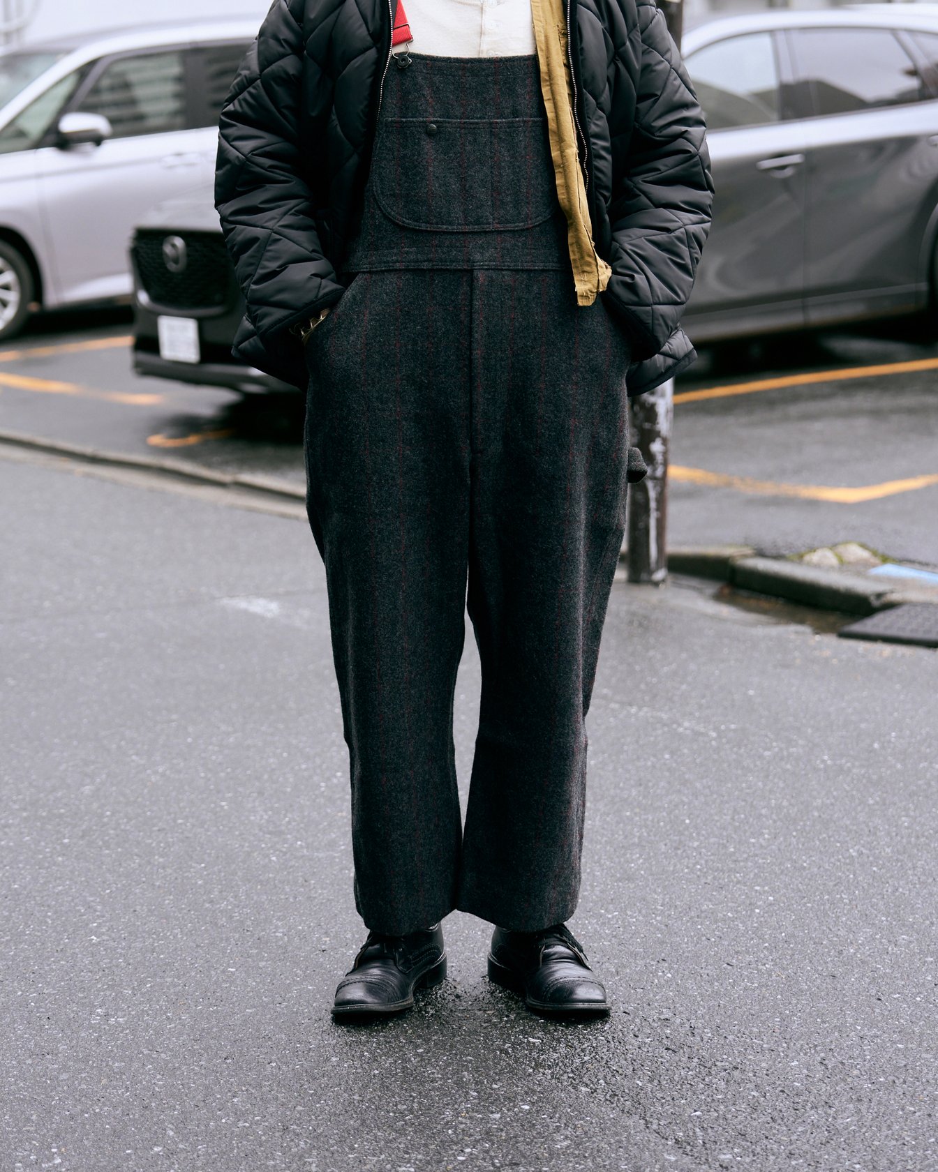 ラベンハムのジャケットを着たモデル