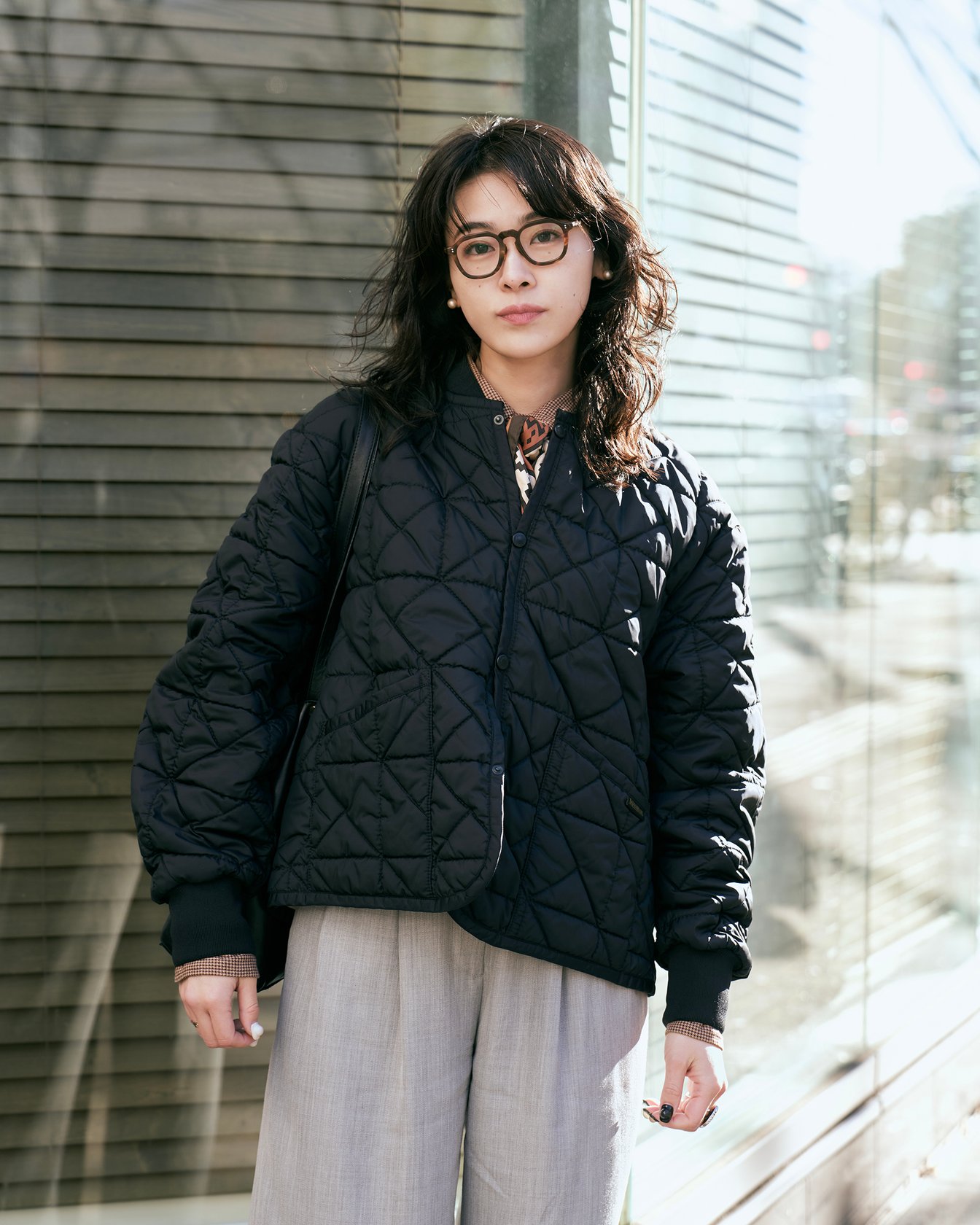 ラベンハムのジャケットを着たモデル