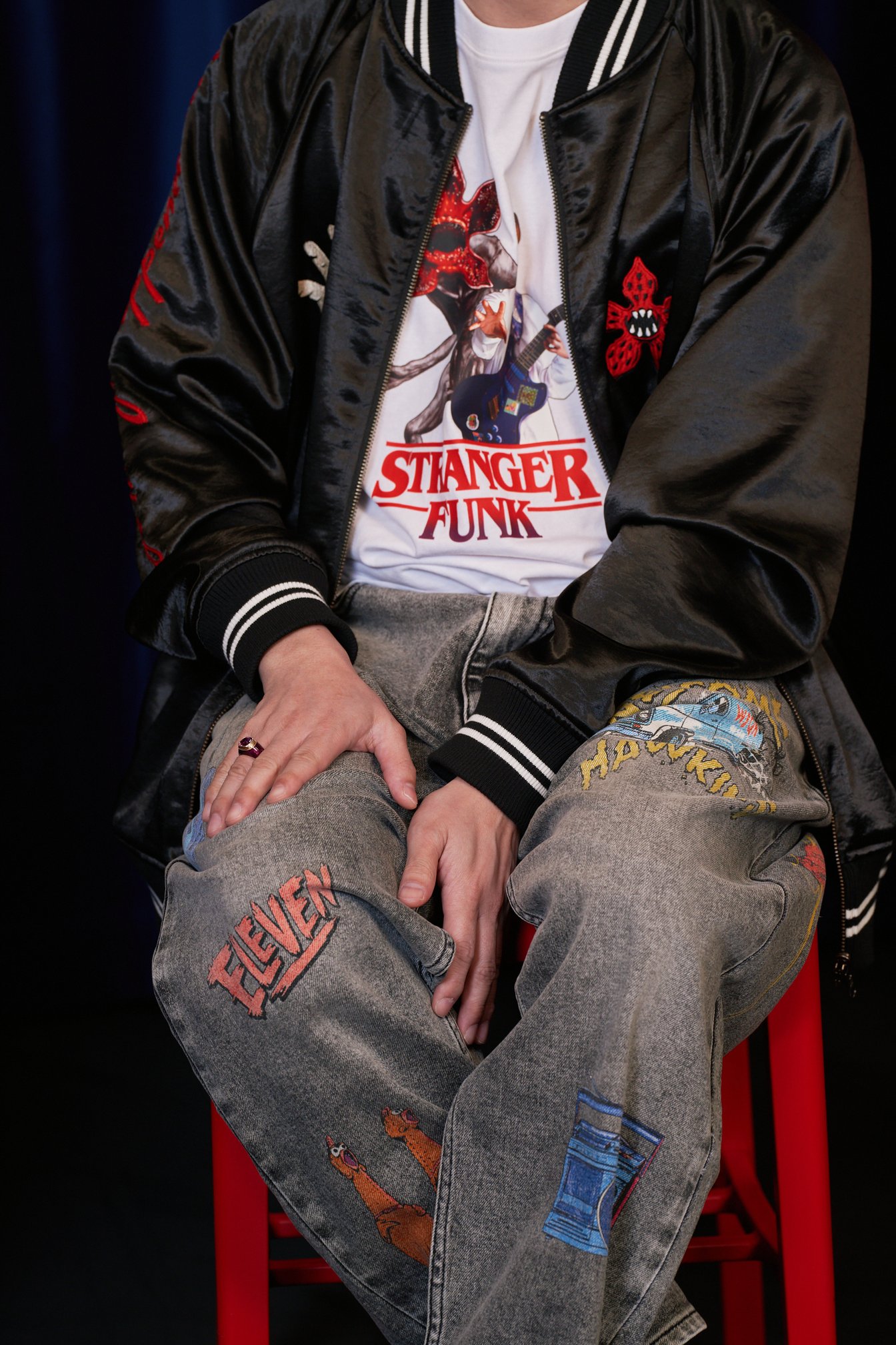 堂本剛の着用ボトムス