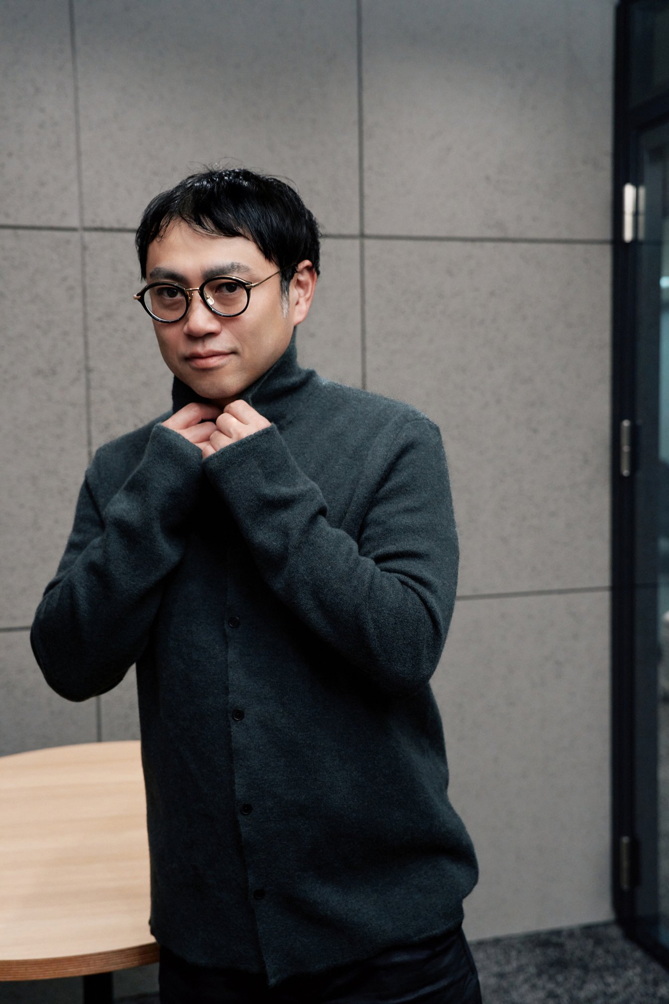 THE ROW カシミアシルクカーディガンシャツ