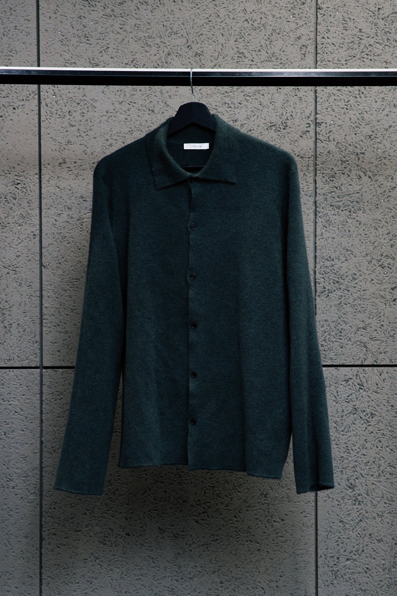 THE ROW カシミアシルクカーディガンシャツ