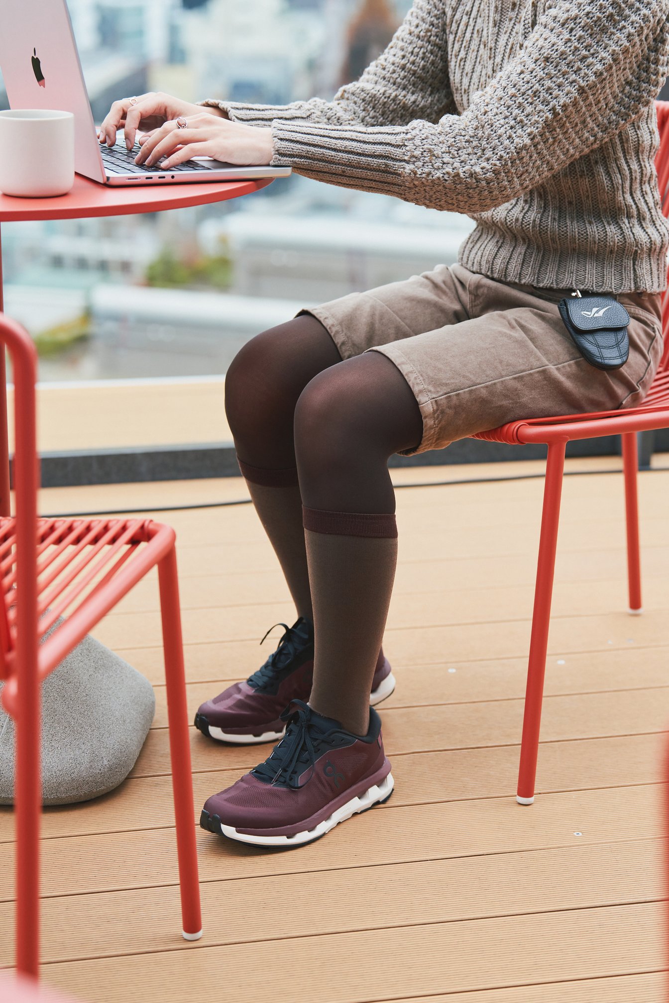 倉田佳子の足元