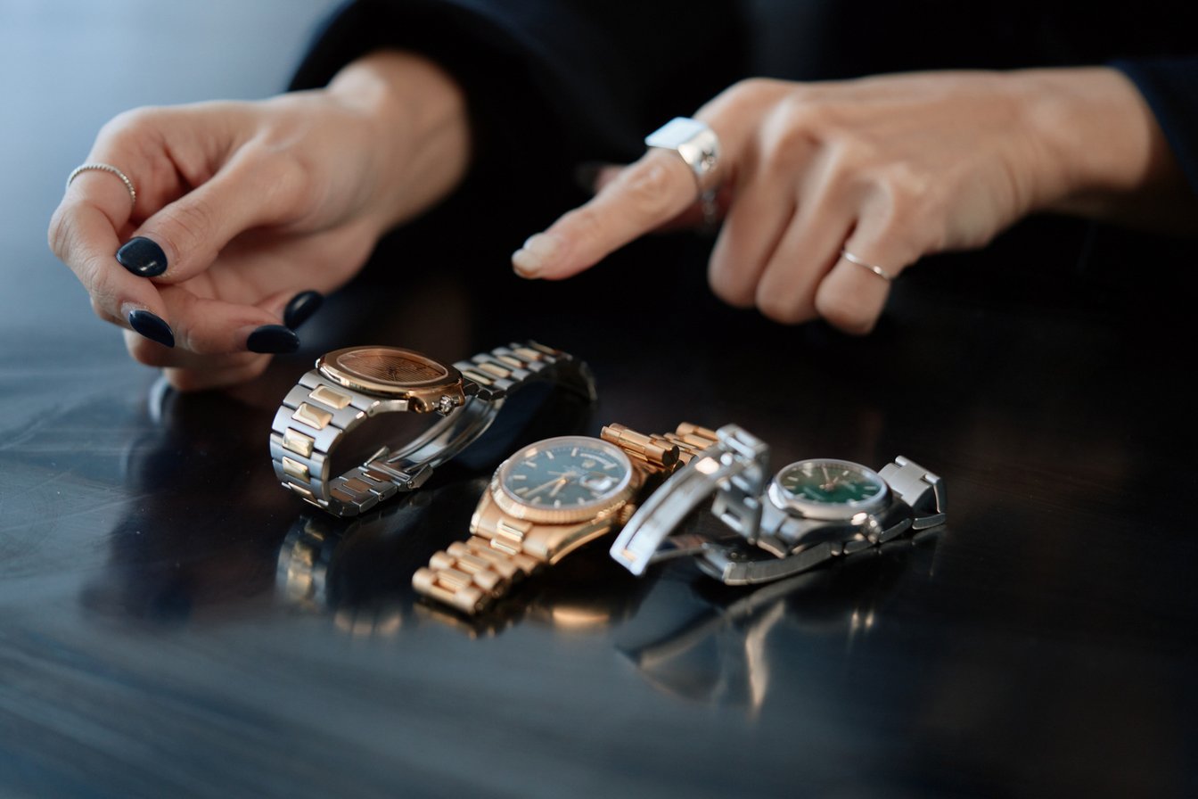 黒石社長の腕時計コレクション画像