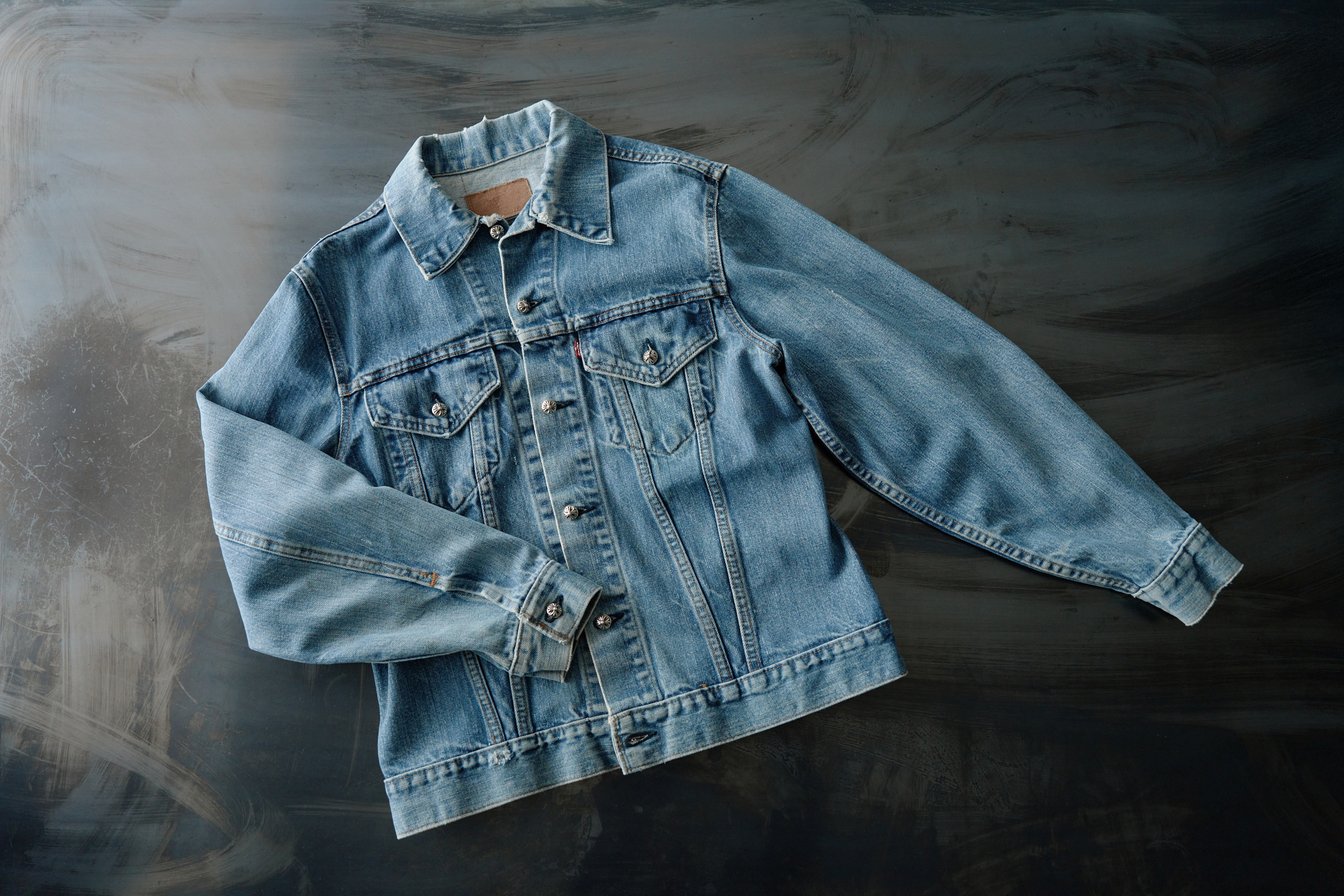 クロムハーツのデニムジャケット画像