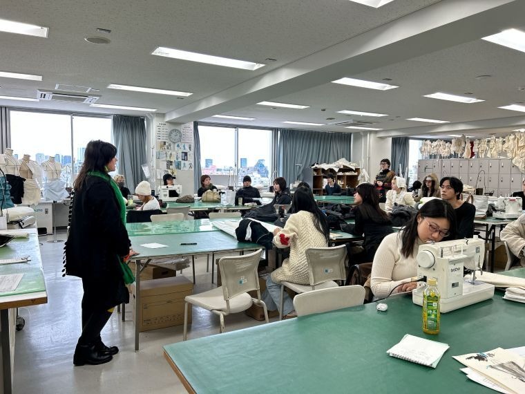 学校での授業の様子