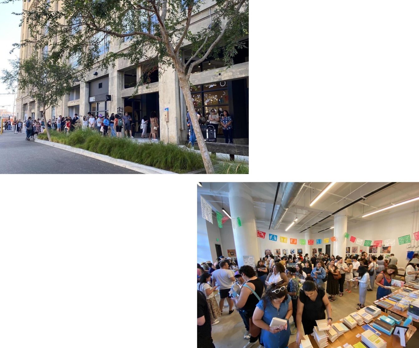 2024年9月に米ロサンゼルスで行った、ほぼ日手帳2025年版のポップアップイベント画像