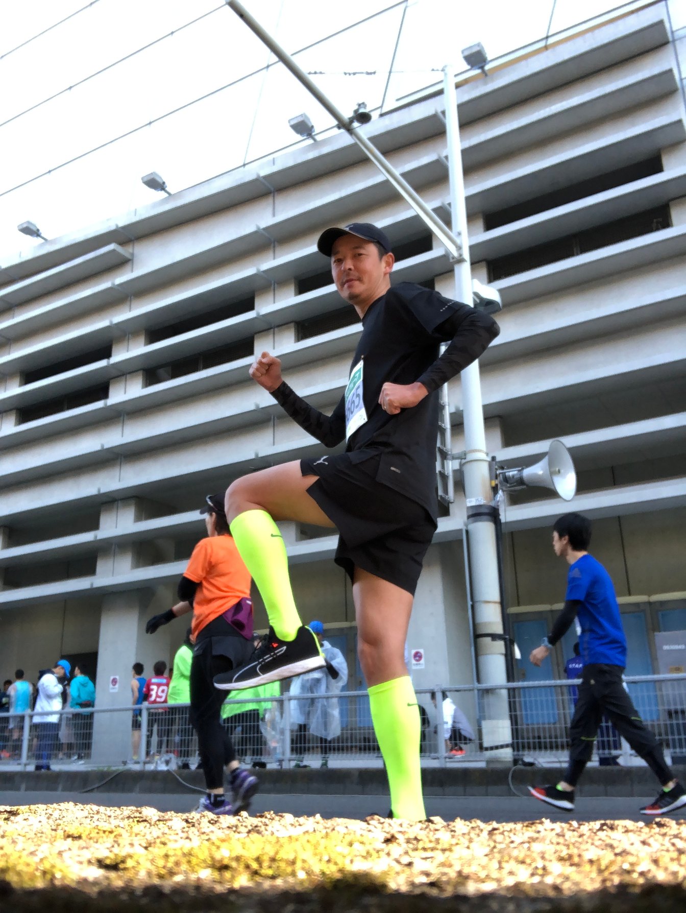 今井さんのランニングスナップ