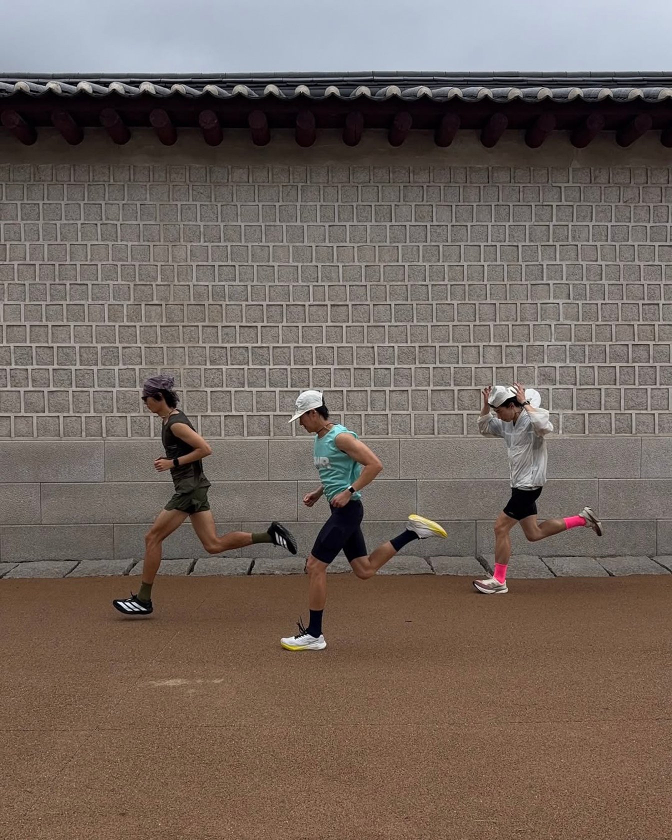 グループランの様子