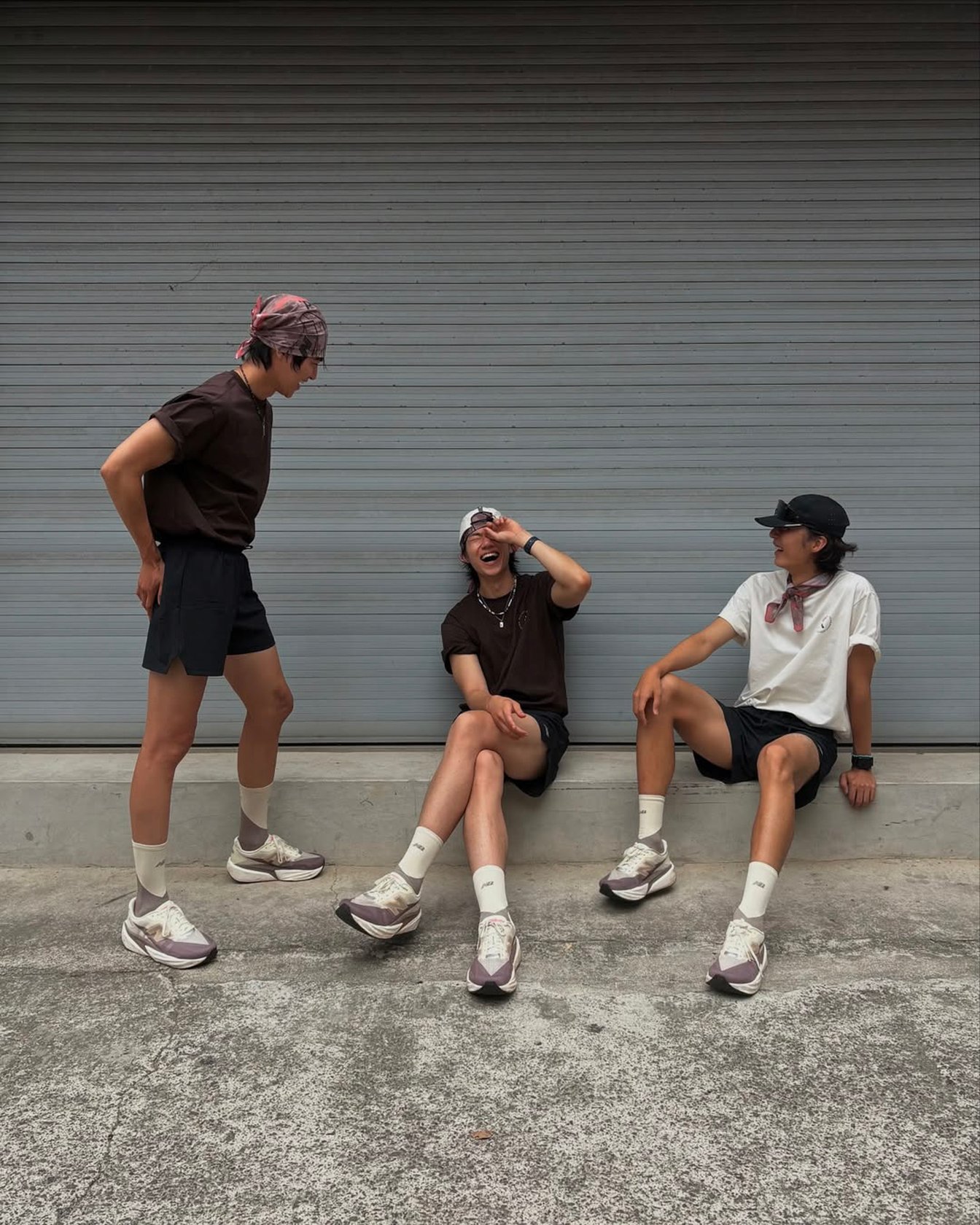 グループランの様子