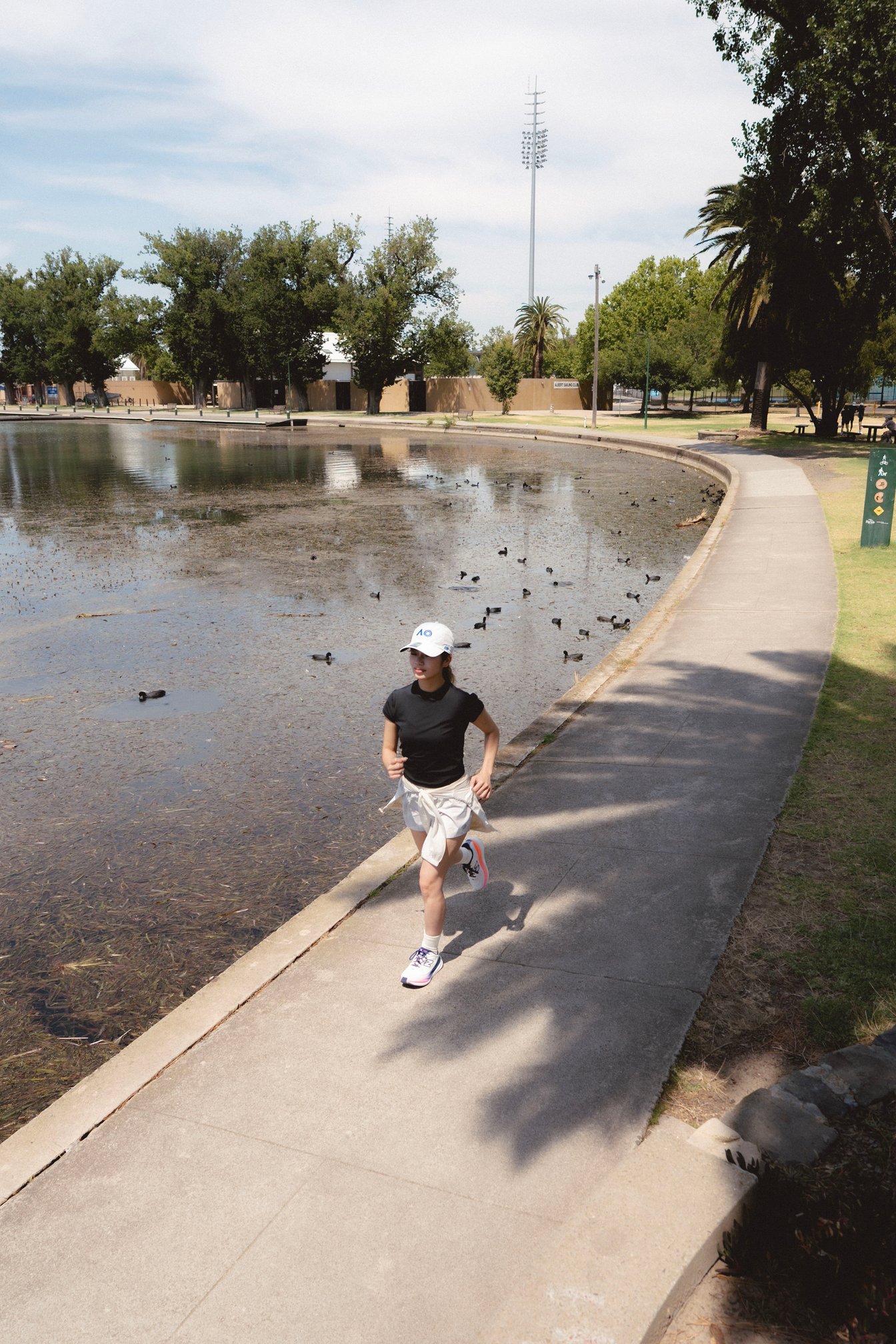 走る矢部ユウナ